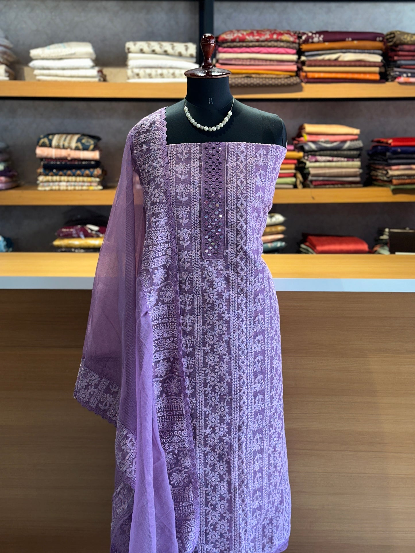Netkota unstitched salwar set collection