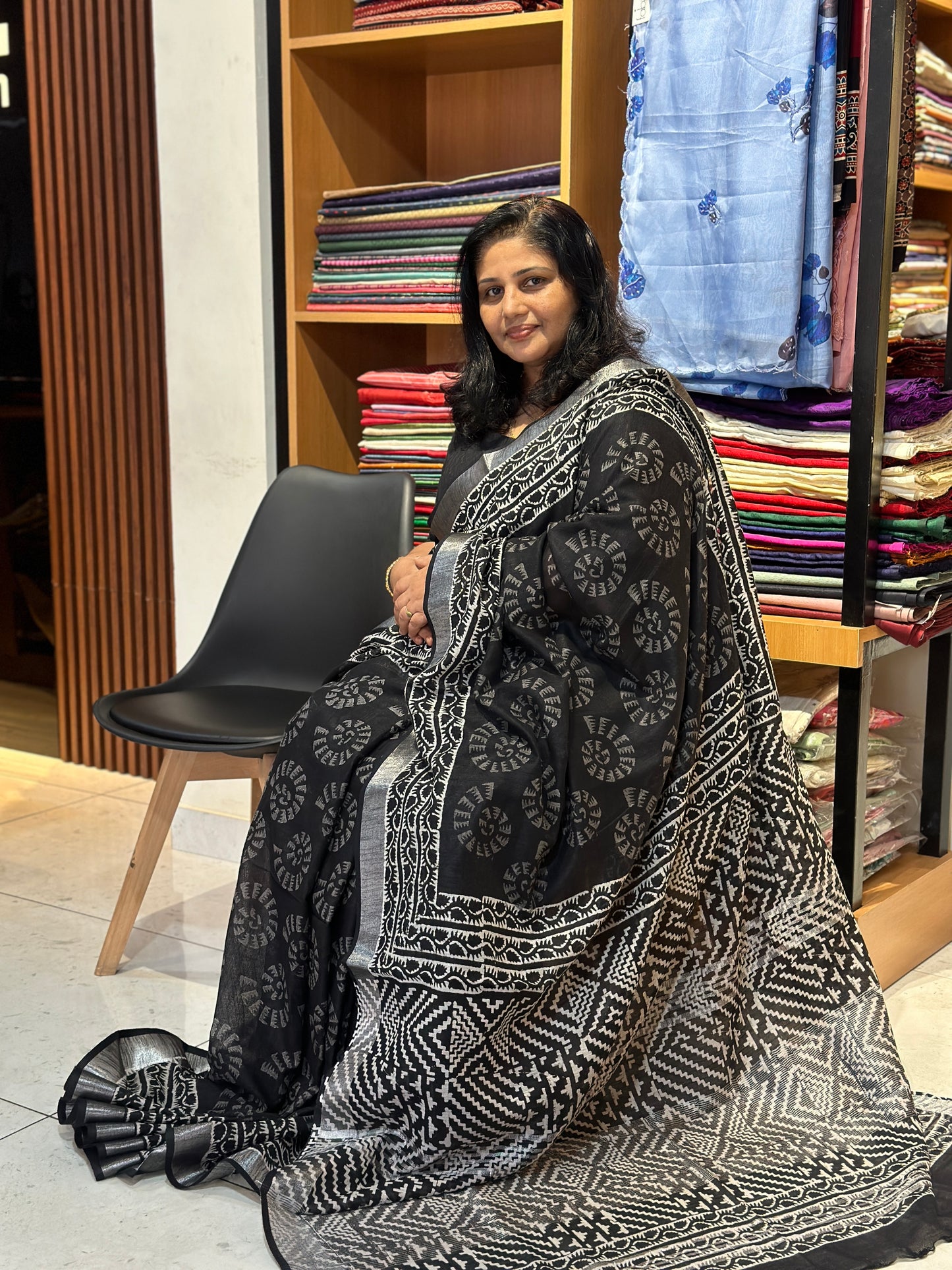 Bhagalpuri linen sarees