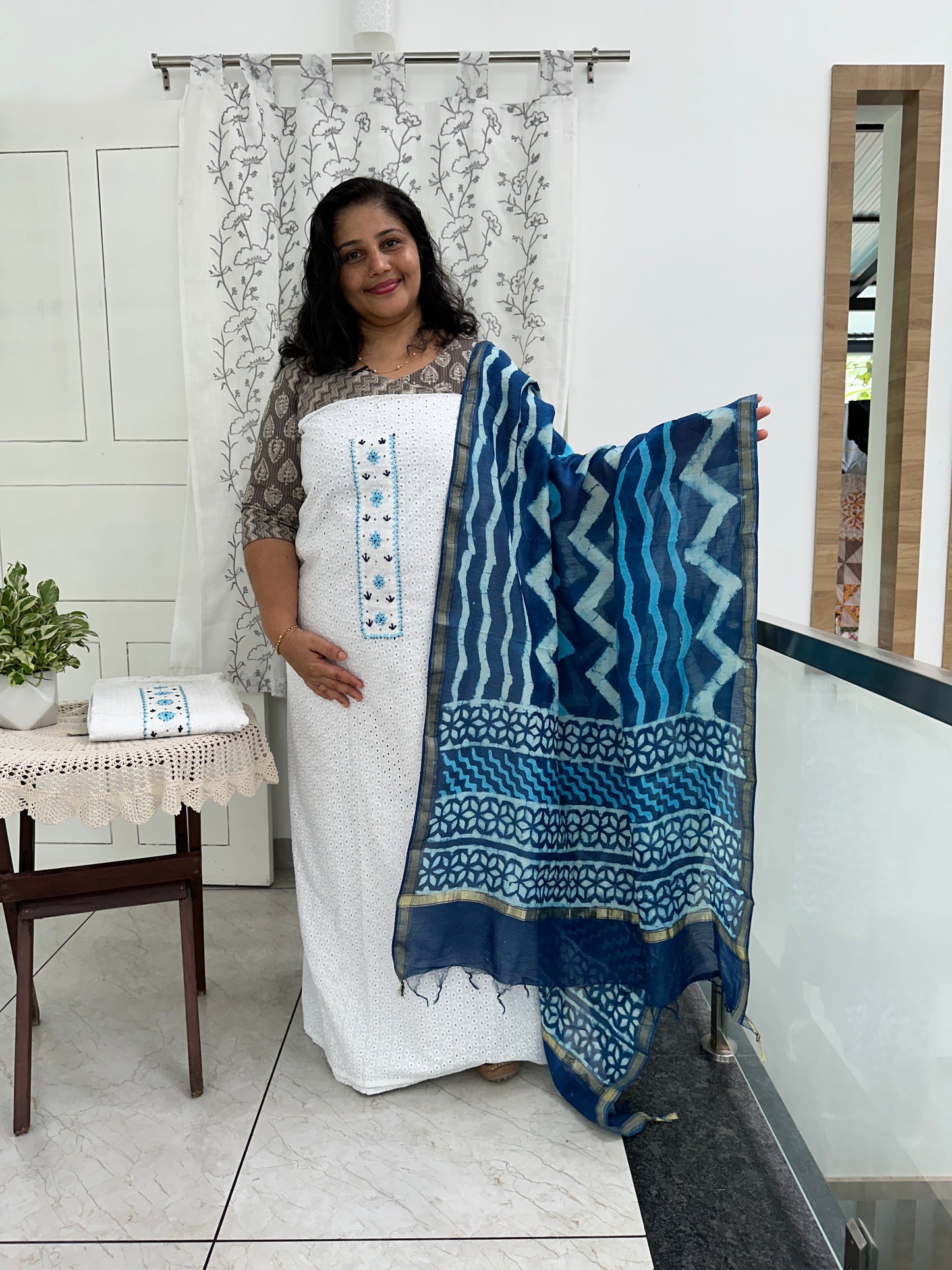 Hakoba Unstiched Salwar Set