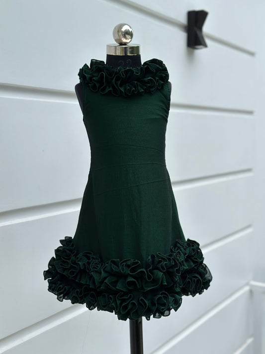 Fabz Custom Green Designer Frock