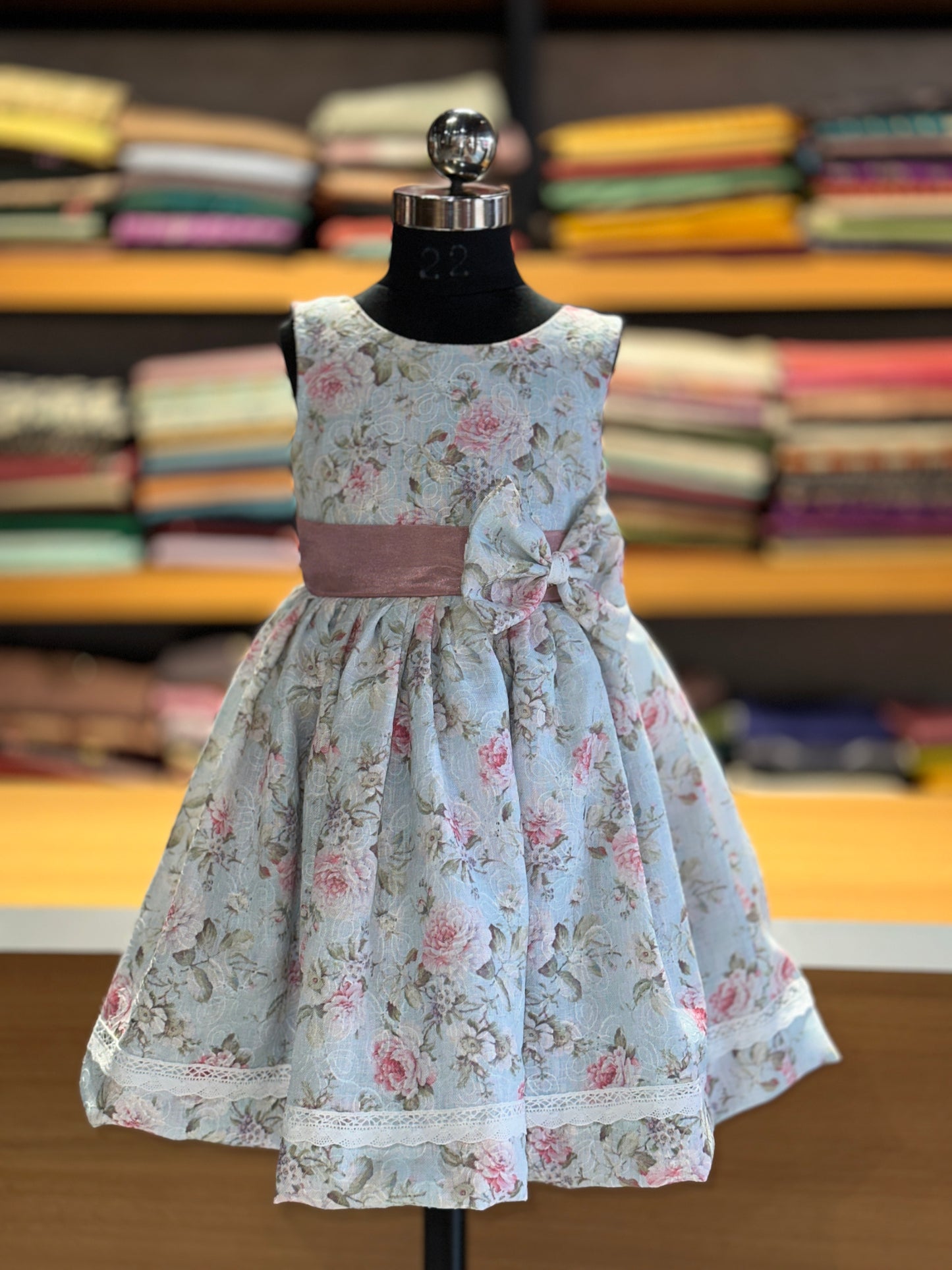 Floral kids frock