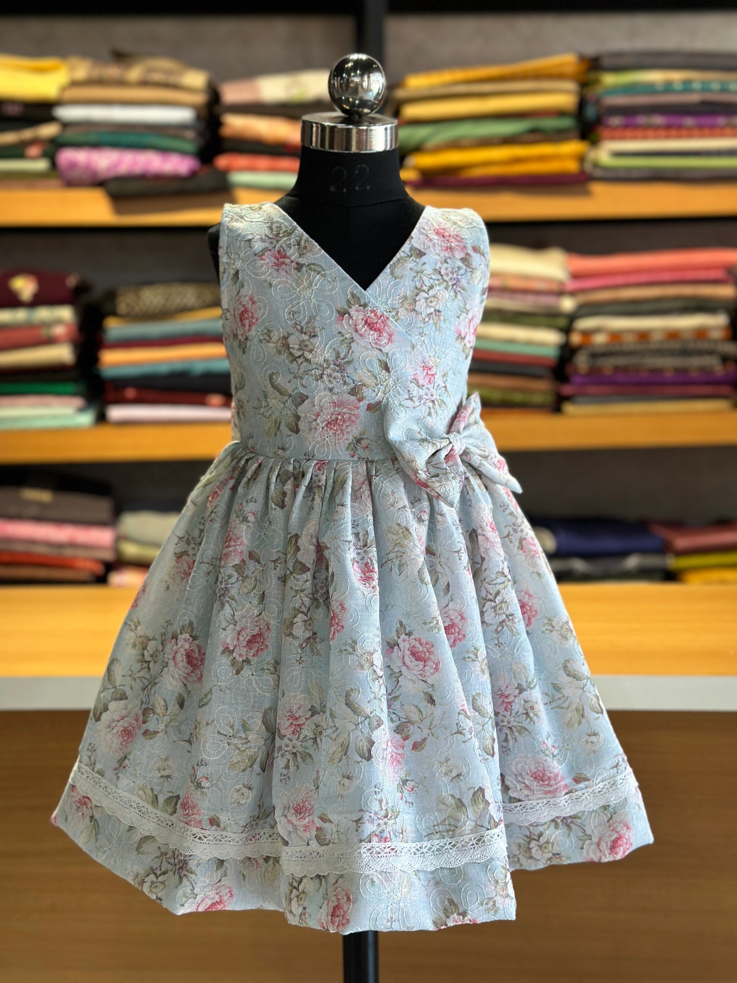 Floral kids frock