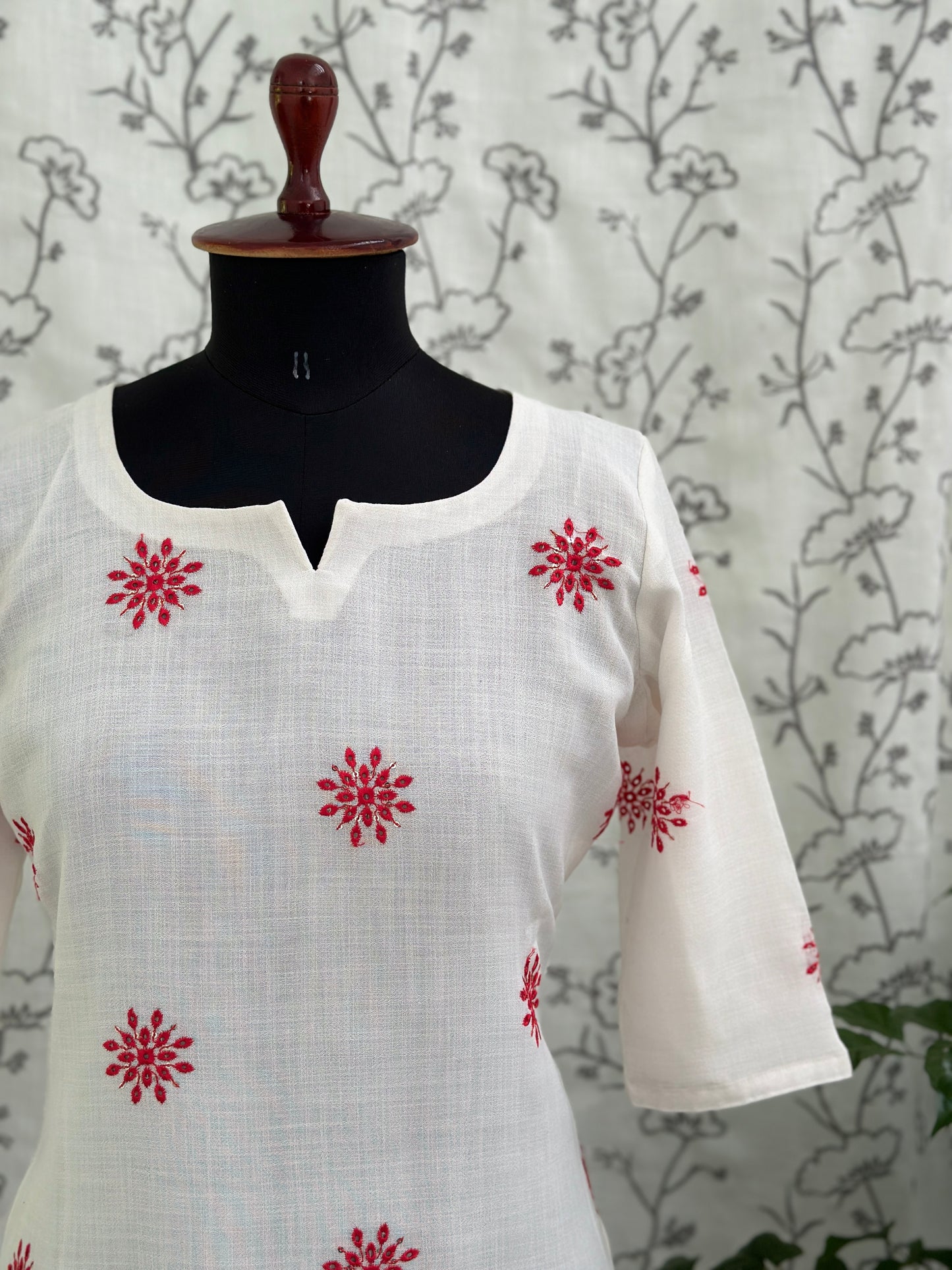 Christmas Cotton Kurta By FabzBoutique