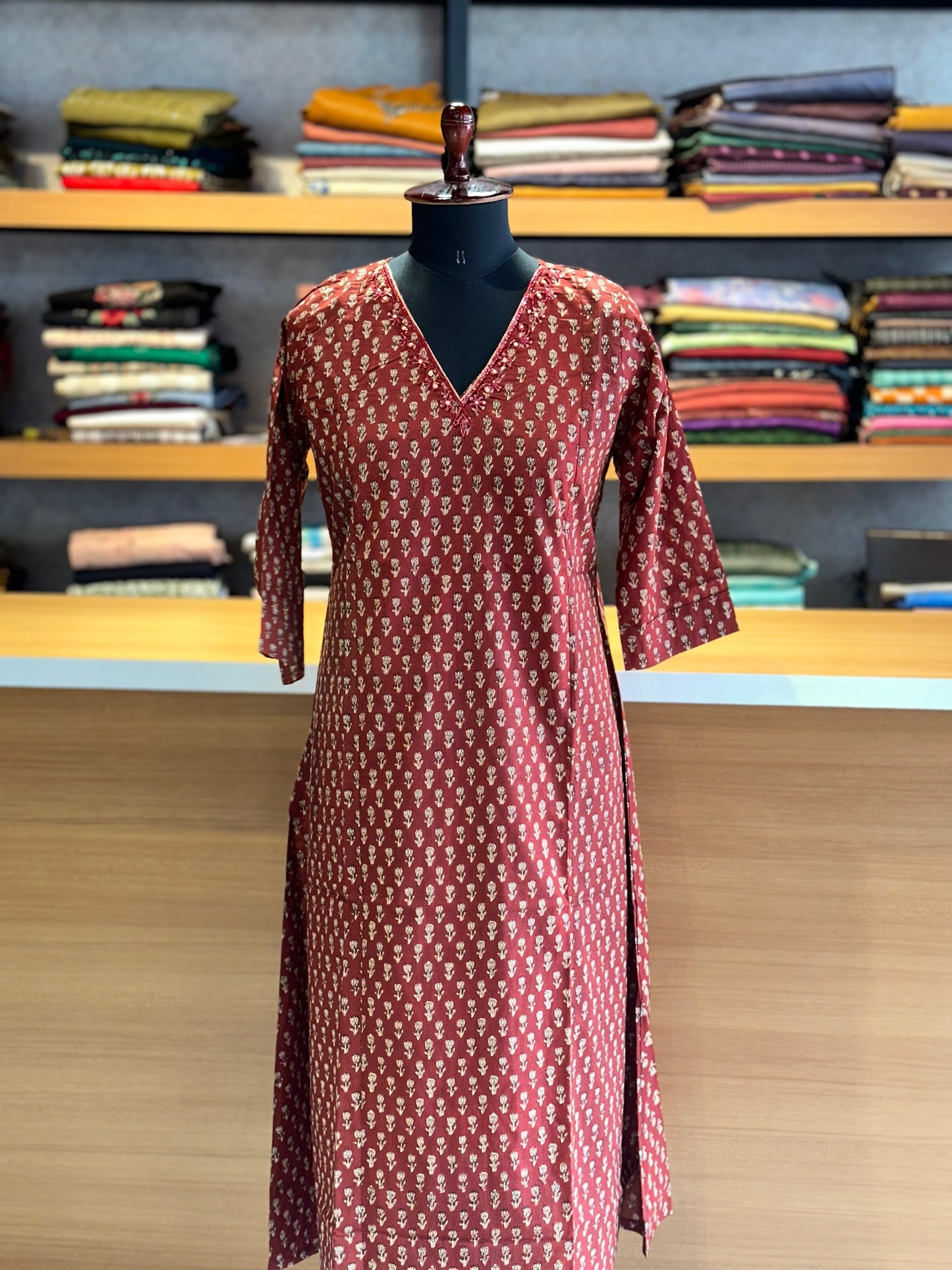 Cotton Aline kurti