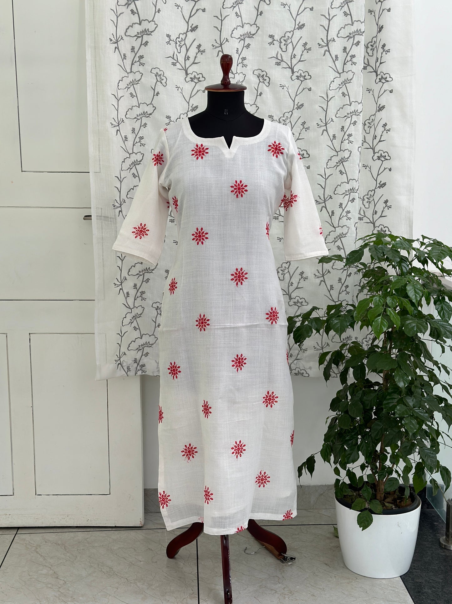 Christmas Cotton Kurta By FabzBoutique