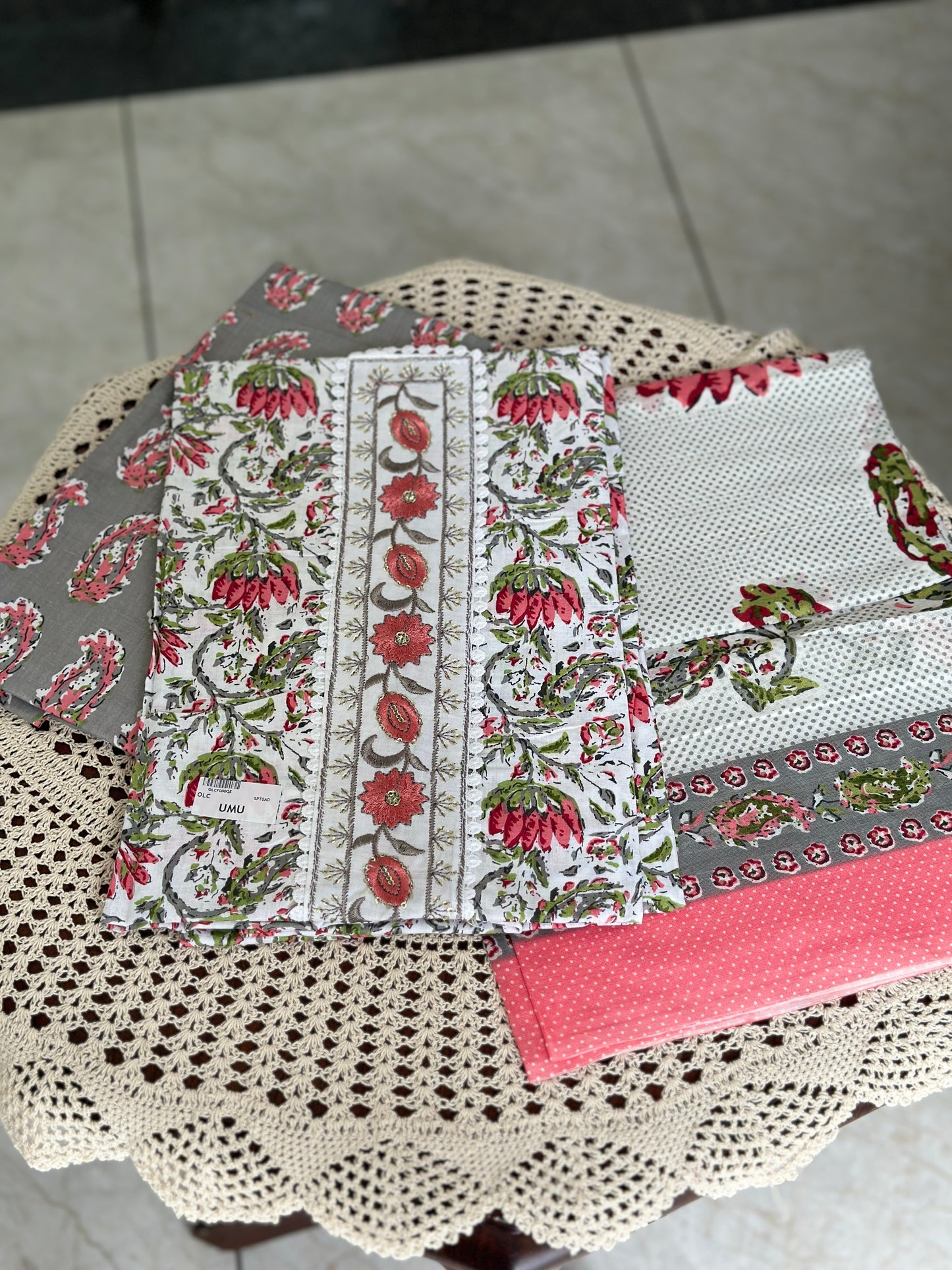 Cotton Unstiched SalwarSet