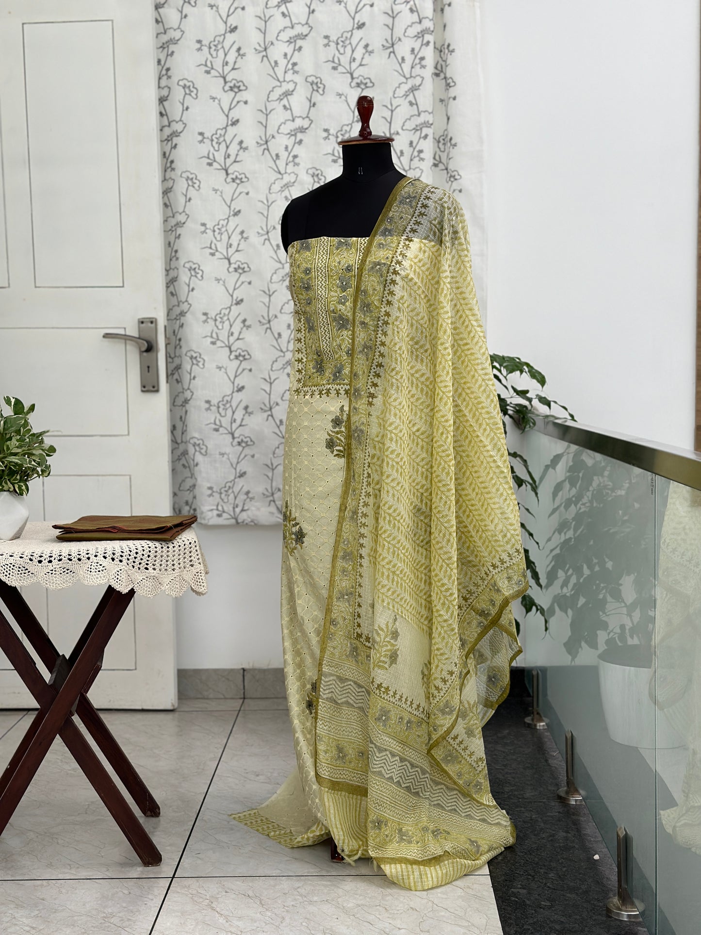 Hakoba Unstiched Salwar Set